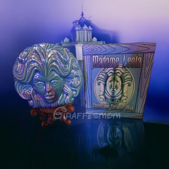 Disneyland Disney 2024 Trader Sam's Enchanted Tiki Bar Madame Leota Mug NEW - Picture 1 of 3